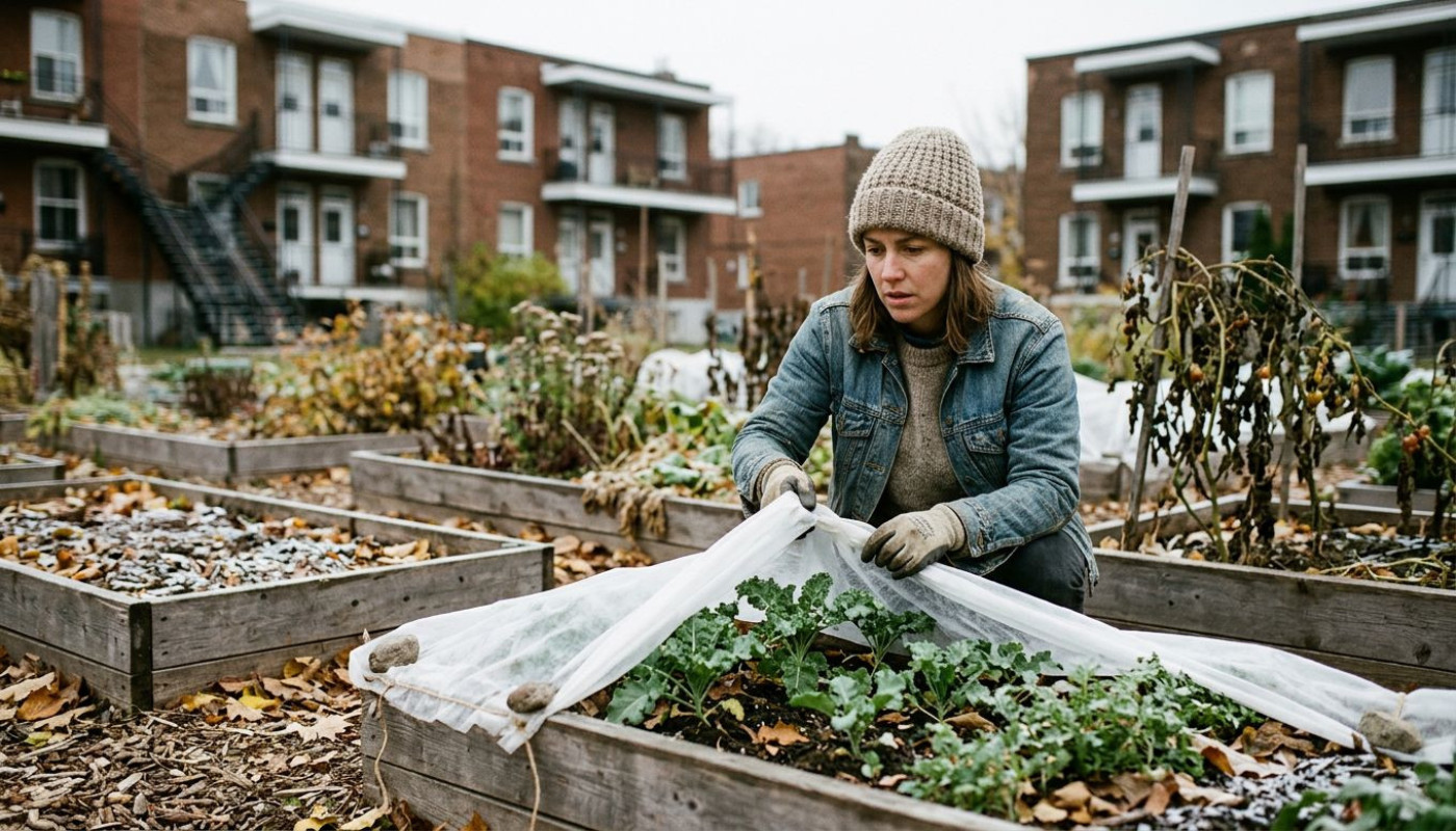 Hivernage : l’ennemi silencieux du potager urbain