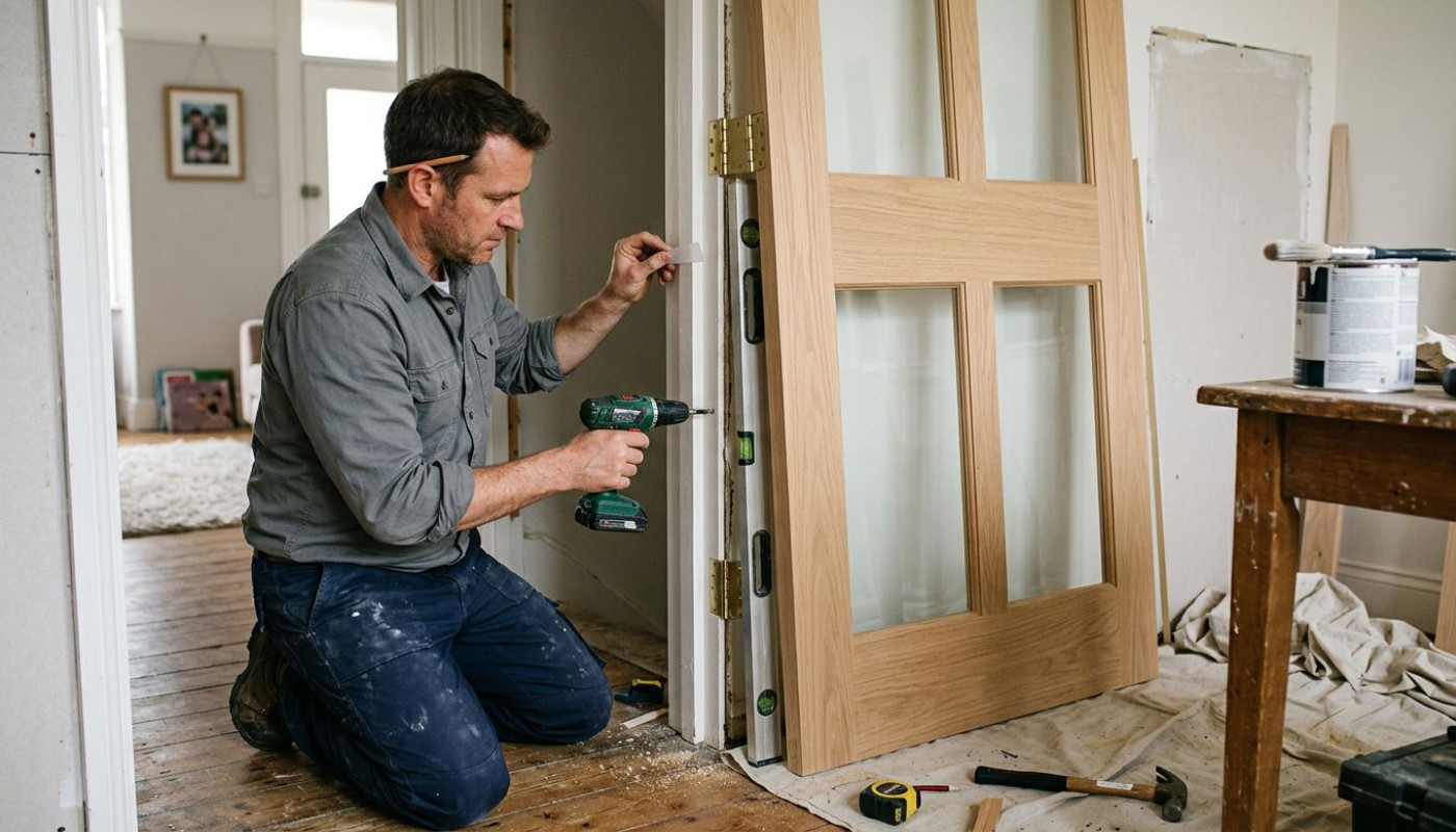 Installer soi-même sa porte : astuces méconnues des menuisiers professionnels