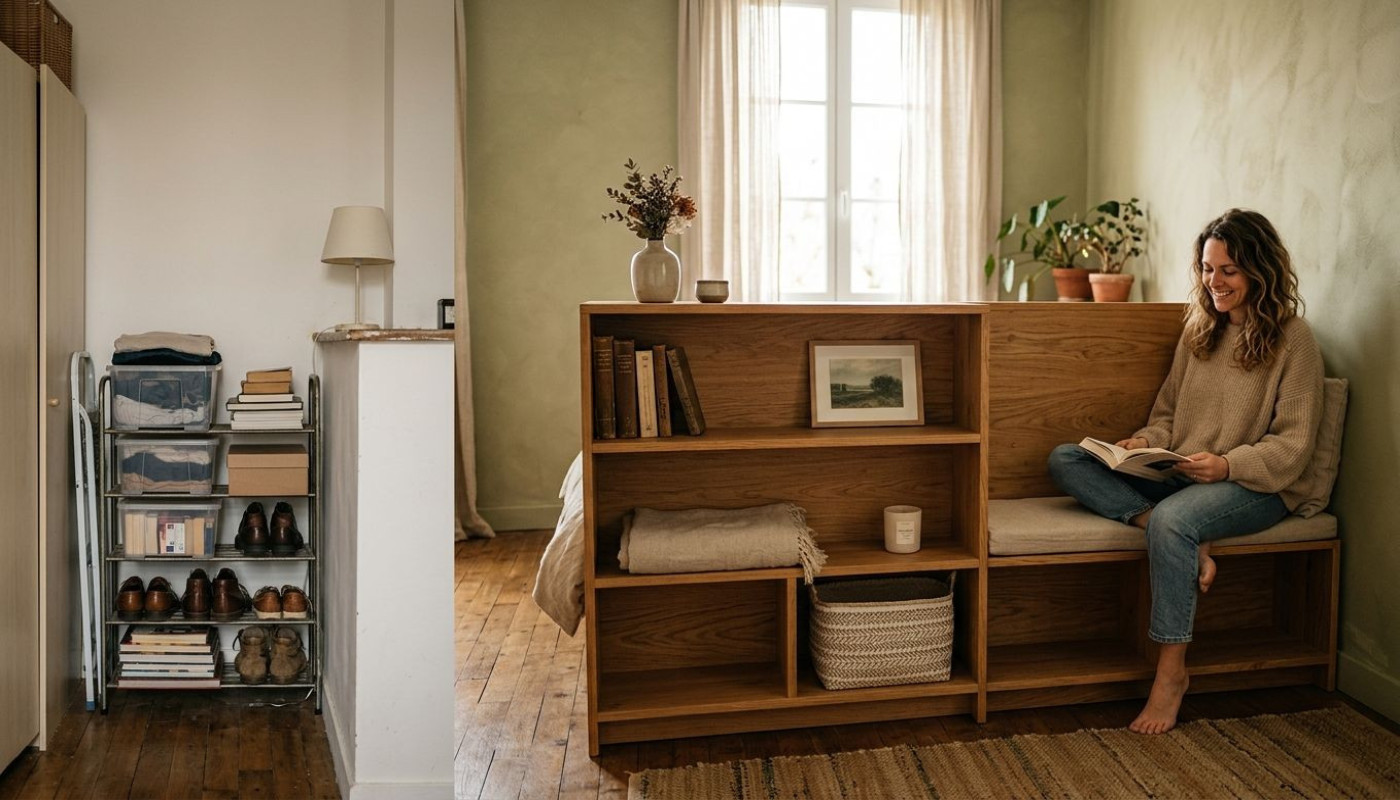 Transformation d’une chambre : du pratique au poétique en un meuble